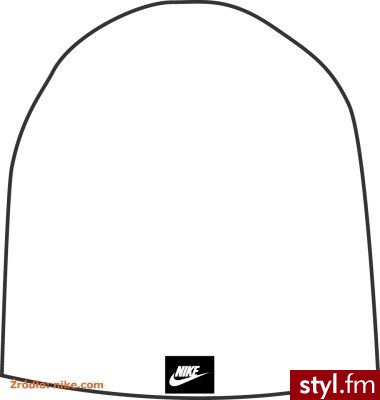 Czapka Nike 287254.100 - Nakrycia głowy Dodatki Moda