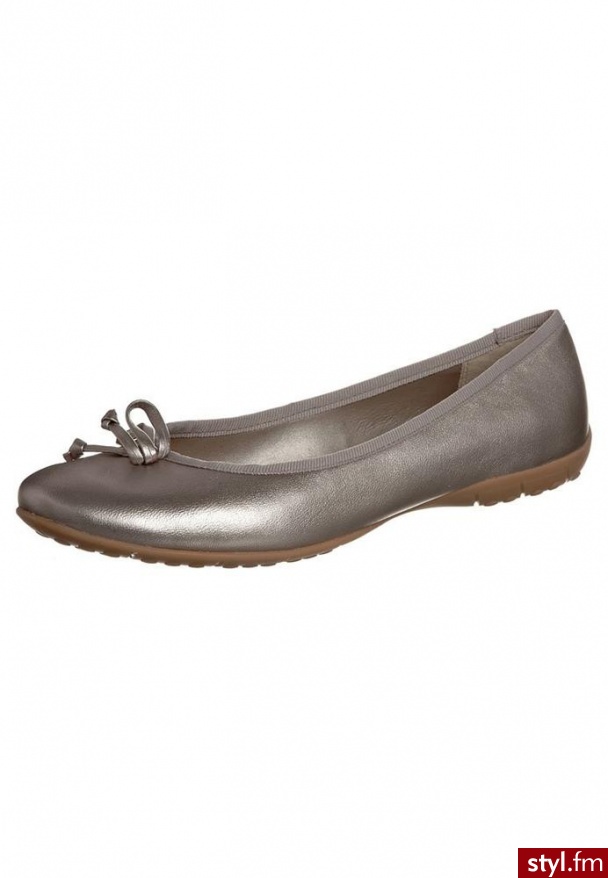 Clarks ARIZONA HEAT Baleriny klasyczne srebrny - Balerinki Buty Moda