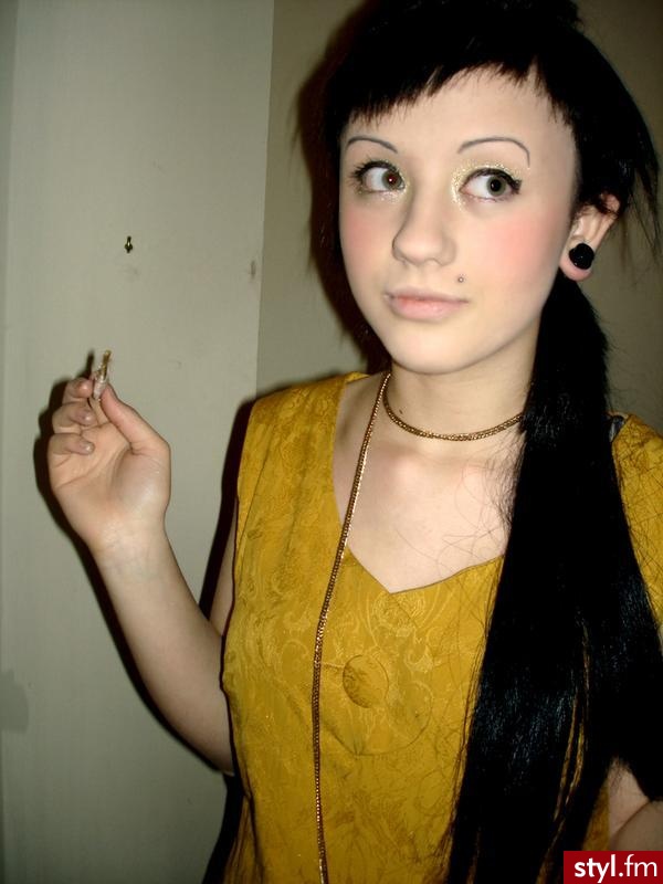 Średnie Fryzury