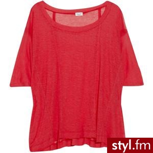Splendid Asymmetric jersey T-shirt - Polyvore. Pobrano ze strony: http://www.polyvore.com/splendid_asymmetric_jersey_shirt/thing?id=23241059 - Pozostałe Ciuchy Moda