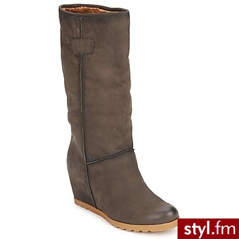 Liebeskind Buty ELVIRE Grey - Kozaki Buty Moda