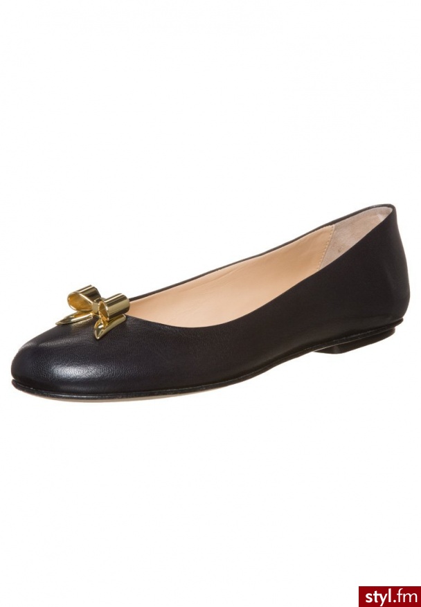 Moschino Cheap and Chic SENEGAL Baleriny czarny CA11110C0X-CN0 - Balerinki Buty Moda