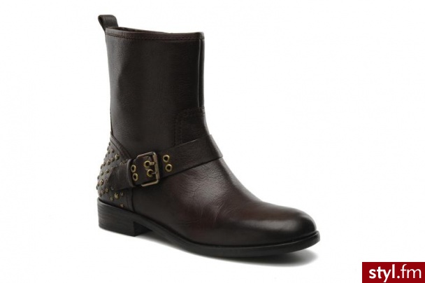 Bruno Premi PÓŁBUTY I BOTKI OLINA BY BRUNO PREMI (Brązowy) - Botki Buty Moda
