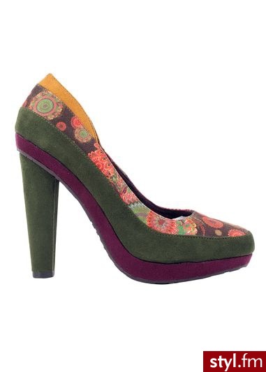 DESIGUAL Szpilki MELBOURNE multi - Szpilki Buty Moda