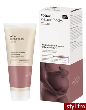 Tołpa dermo body mum wygładzający balsam antycellulitowy 200 ml - Body Bielizna Moda