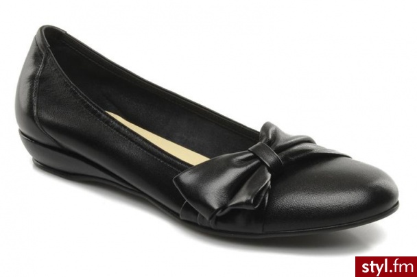 Georgia Rose BALERINKI TIMANE BY GEORGIA ROSE (Czarny) - Balerinki Buty Moda