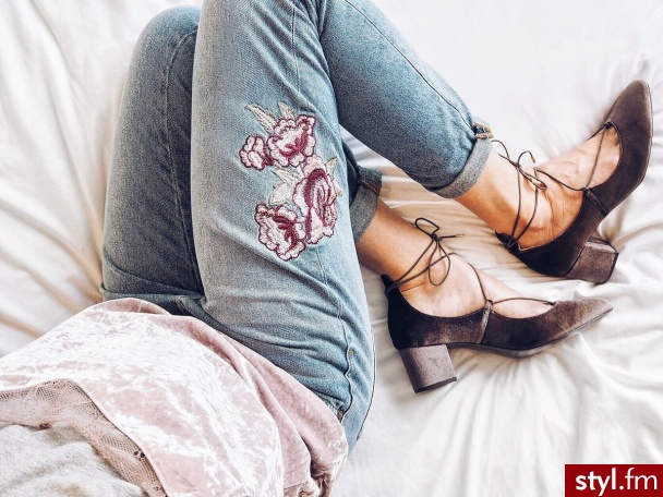 Jeansy Spodnie Moda
