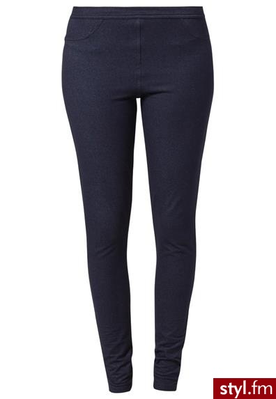 Anna Field Legginsy niebieski (AF-0813-0512) - Leginsy Spodnie Moda