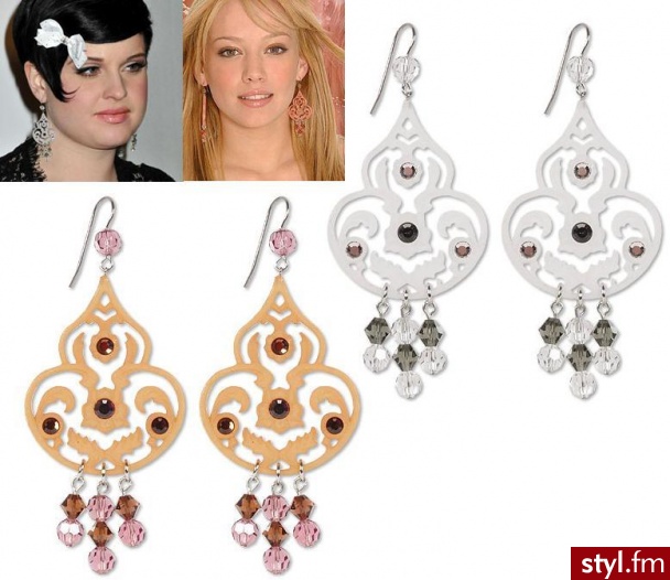 kolczyki od Tariny Tarantino noszą także Kelly Osbourne i Hillary Duff - 63$ - Pozostałe Dodatki Moda
