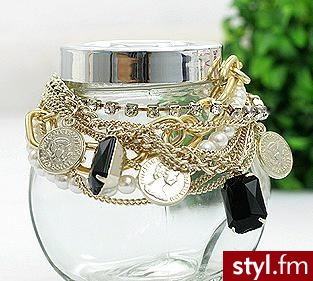 bransy japan zlote - Pozostałe Dodatki Moda