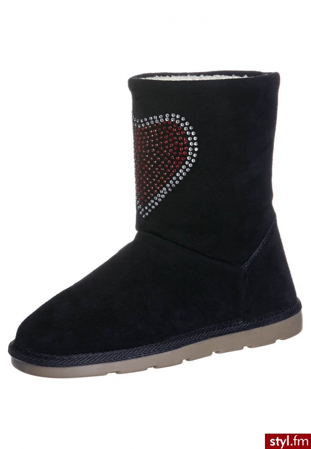 Elite Botki czarny (70730) - Botki Buty Moda