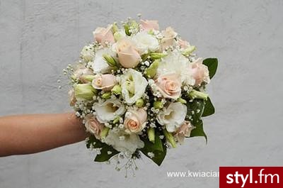 Bukiety ślubne Ślub Moda