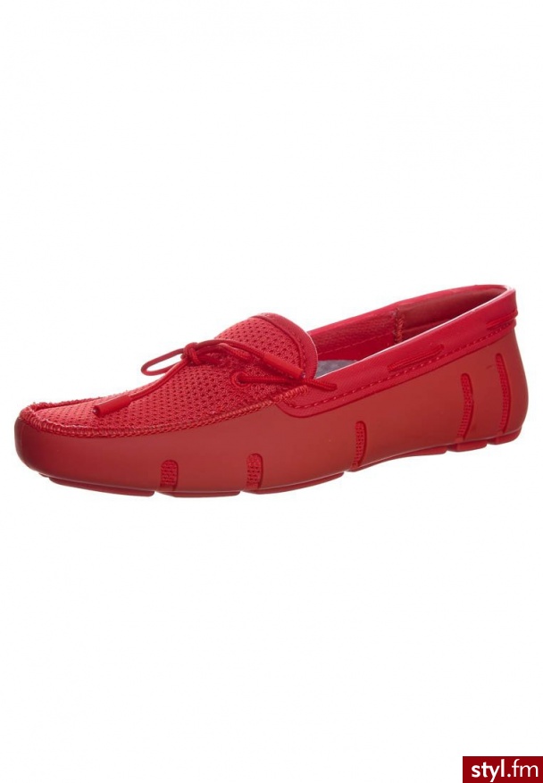 Swims Mokasyny czerwony - Półbuty Buty Moda