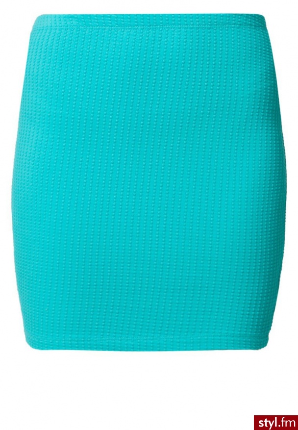 Even&Odd Spódnica mini turkusowy - Pozostałe Spódnice Moda