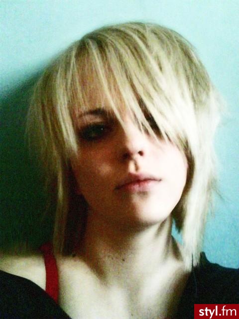 EMO Alternatywne Średnie Fryzury