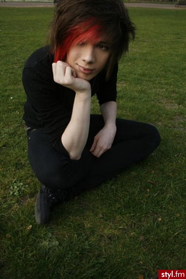EMO Alternatywne Średnie Fryzury