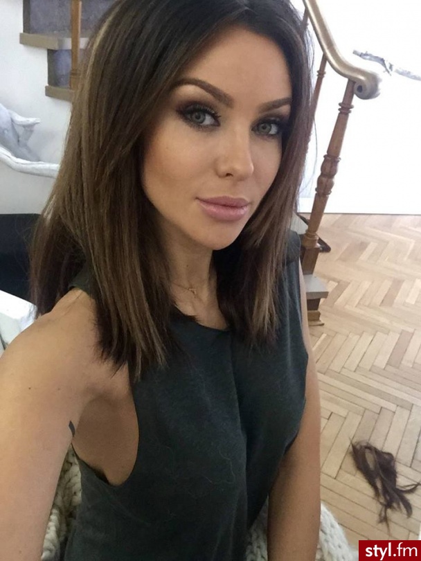 Średnie Fryzury