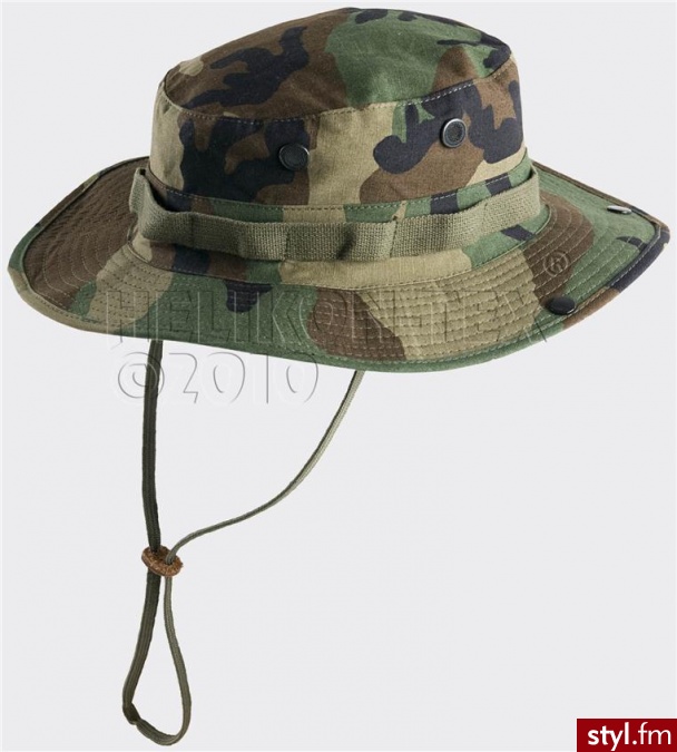 Helikon Kapelusz Boonie Hat Nyco Ripstop US Woodland (KA-BON-NR-03) H - Nakrycia głowy Dodatki Moda