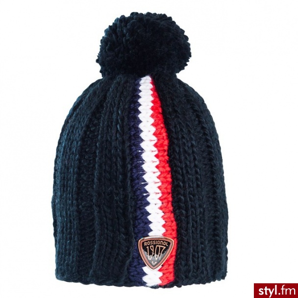 ROSSIGNOL CZAPKA l 1907 SACHA BLACK - Nakrycia głowy Dodatki Moda