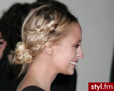 Blond Warkocze Proste Na co dzień Średnie Fryzury