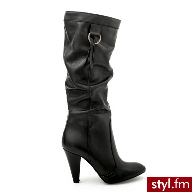 Venezia KOZAKI 855 SAV NERO - Kozaki Buty Moda