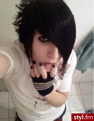 ...Add by Martin.. - EMO Alternatywne Średnie Fryzury