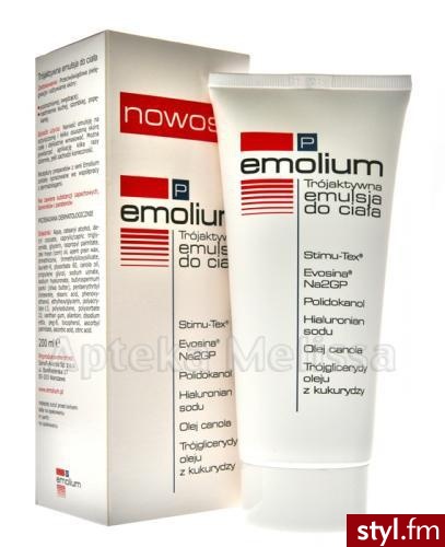 Emolium P trójaktywna emulsja do ciała 200 ml - Emu Buty Moda