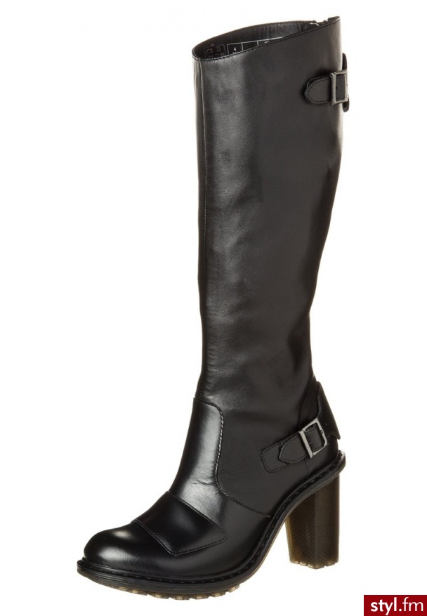 Dr. Martens PARKWAY AVA Kozaki na obcasie czarny (15300) - Kozaki Buty Moda