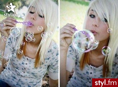 Średnie Fryzury