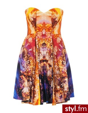 
McQ by Alexander McQueen Sunset Diamond Flare Orange
Flared corsage dress
 - Wieczorowe Sukienki Moda
