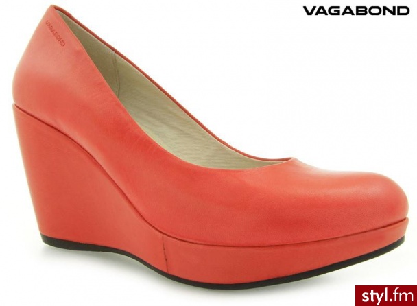 Vagabond FLORENCE Acid coral - Koturny Buty Moda