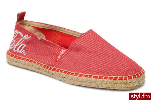 Coca Cola Espadryle CADIX (Czerwony) - Pozostałe Buty Moda