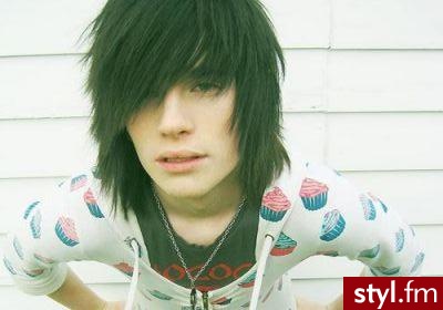 EMO Alternatywne Średnie Fryzury