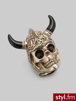 pierścionek. Alexander McQueen $280.00 - Pozostałe Dodatki Moda