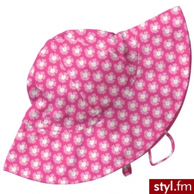 IPLAY Kapelusz Girls MIX MATCH Flower UPF50+ różowy - Nakrycia głowy Dodatki Moda