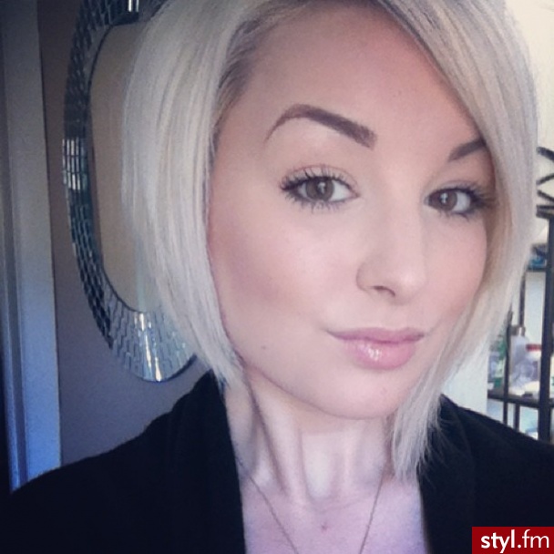 Blond Rozpuszczone Proste Na co dzień Krótkie Fryzury