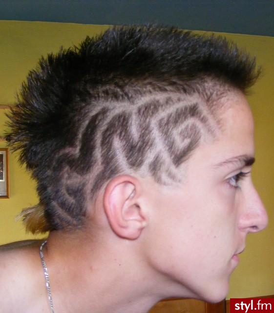 Punk Rock Alternatywne Średnie Fryzury