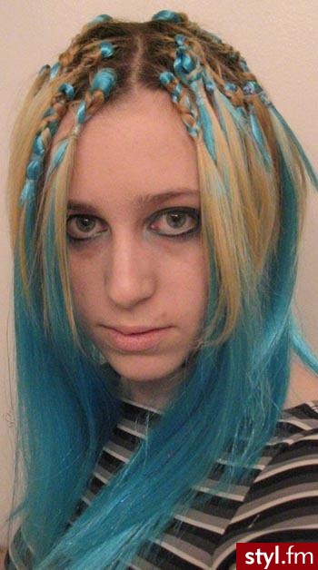 EMO Alternatywne Średnie Fryzury