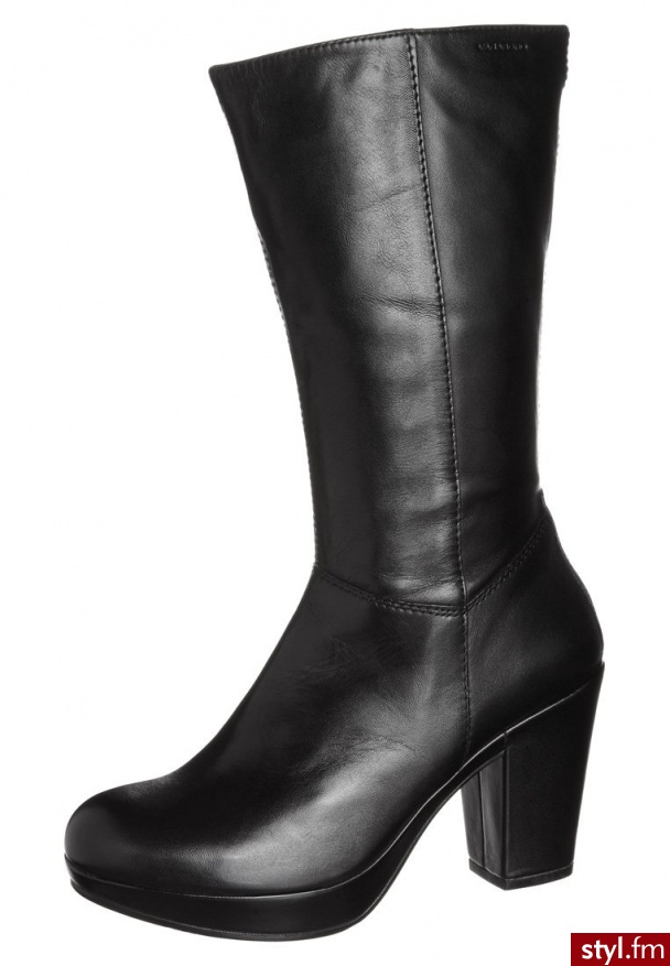 Vagabond VARLYN Kozaki na obcasie czarny - Kozaki Buty Moda