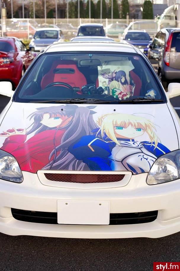 Zdjęcia zostały zrobione na imprezach zwanych "Itasha". - Misz-masz