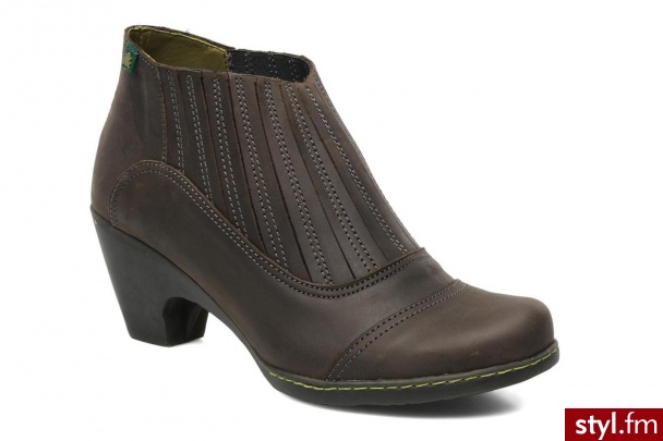 El Naturalista Półbuty i botki Solar N873 (Szary) - Botki Buty Moda