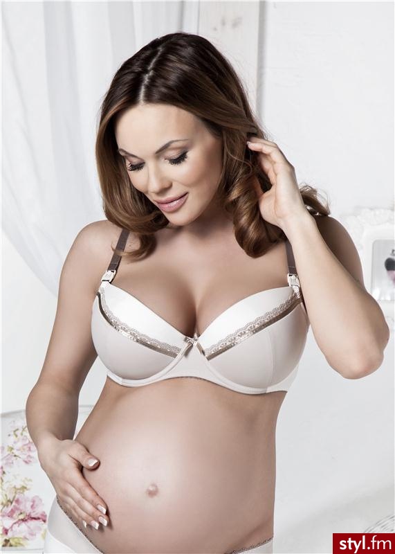 Alles Biustonosz Mama Caffe Latte Usztywniony - Pozostałe Bielizna Moda