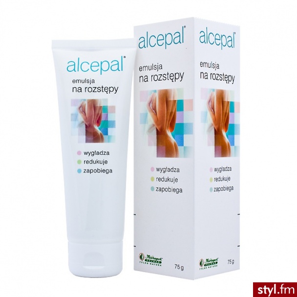 ALCEPAL Emulsja na rozstępy blizny - wygładza redukuje zapobiega rozstępom 75g - Emu Buty Moda