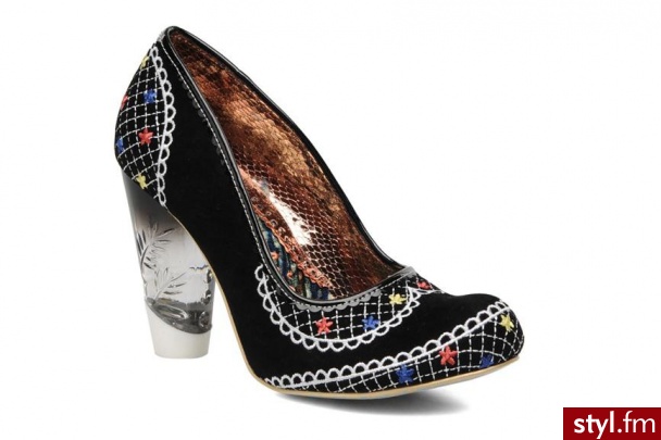 Irregular Choice CZÓŁENKA SUMMER BUCKET BY (Czarny) - Czółenka Buty Moda