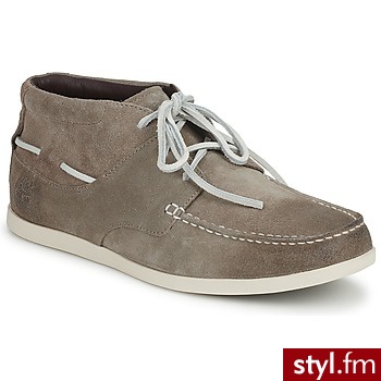 Timberland Buty Ek Cl 16 Chukka Grey Odcienie beżu i brązu Półbuty - Półbuty Buty Moda