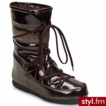 Moon Boot BUTY W.E. JUMPER Mt / Brązowy - Kozaki Buty Moda