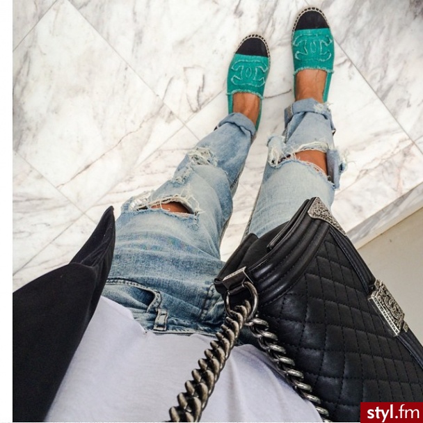 Jeansy Spodnie Moda