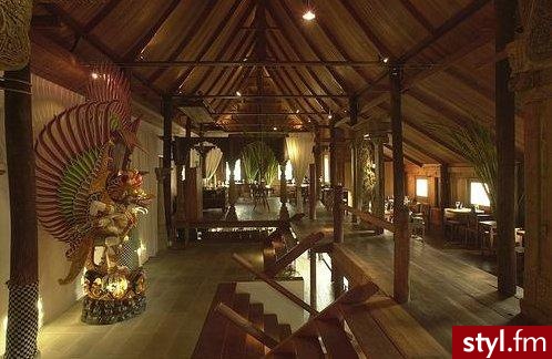 Pewna z tajskich restauracji, Bangkok. - Mój pokój Wnętrza