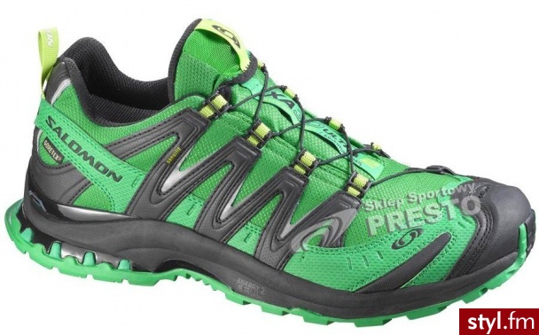Salomon Buty biegowe trailowe męskie XA Pro 3D Ultra 2 GTX zielony Odcienie zieleni Sportowe - Sportowe Buty Moda