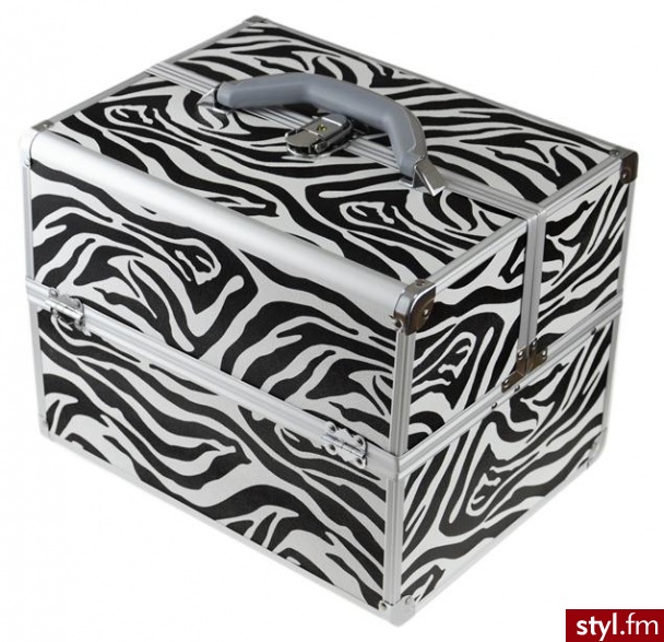 Kufer kosmetyczny "A" zEBRA - Kosmetyki